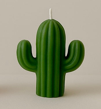Vela Decorativa Cactus | Diseño Moderno | Toque Natural