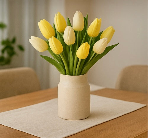 Vela Decorativa | Bouquet de Tulipanes Grande | Diseño Premium | Decoración Exclusiva