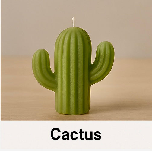 Vela Decorativa Cactus | Diseño Moderno | Toque Natural