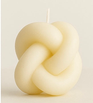 Vela Decorativa Nudo | Diseño Elegante |
